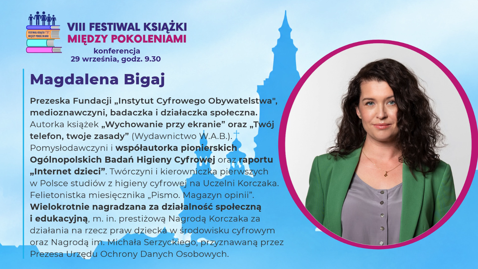 VIII Festiwal Książki „Między pokoleniami”