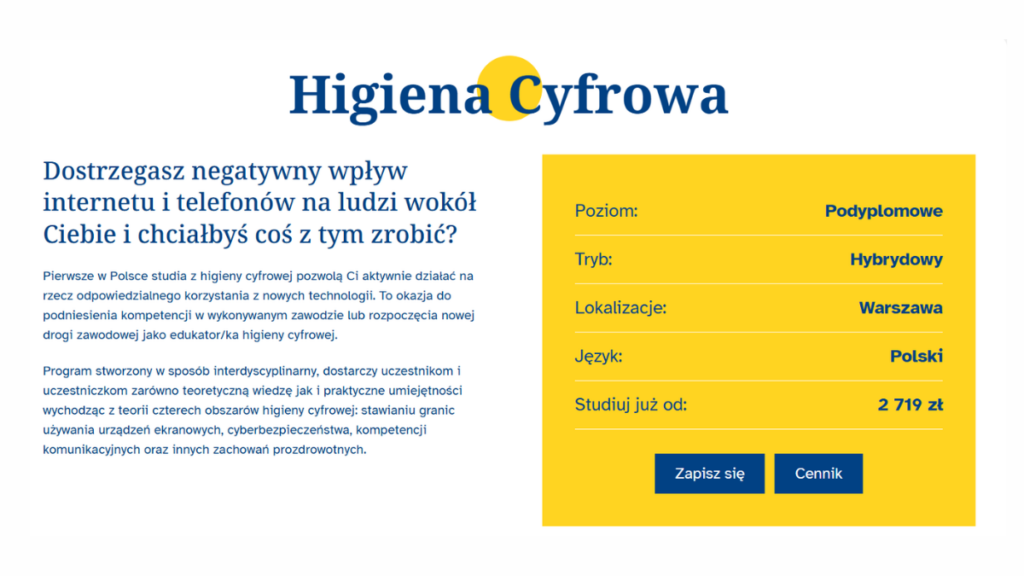 Webinar Uczelni Korczaka i ICO