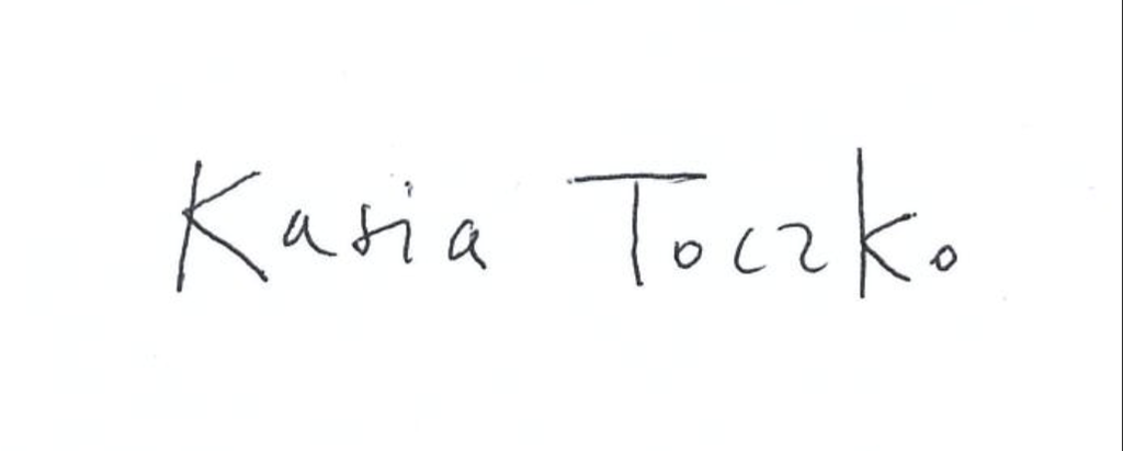 Kasia Toczko podpis